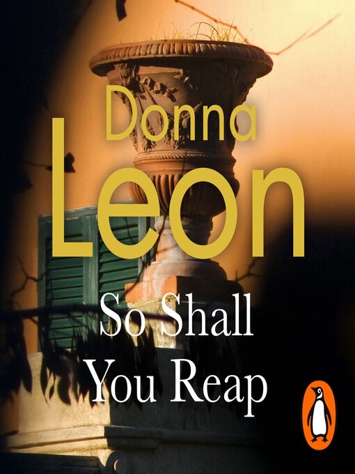 Title details for So Shall You Reap by Donna Leon - Available